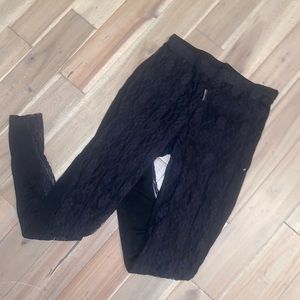 Lace leggings